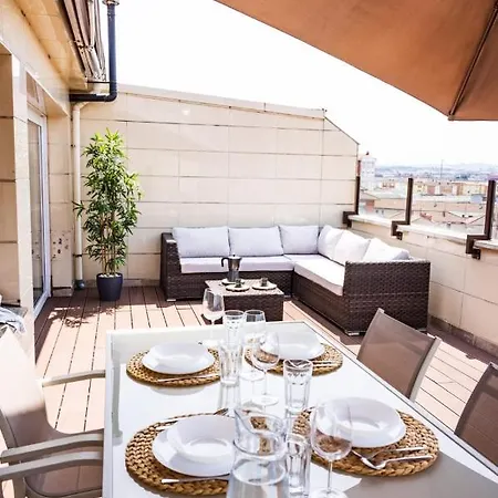 Lujoso Atico Entre 2 Playas Con Garaje, Terraza, Vistas Y Wifi Apartment Gijon Exterior photo